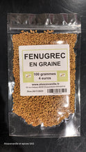Charger l'image dans la galerie, Fenugrec