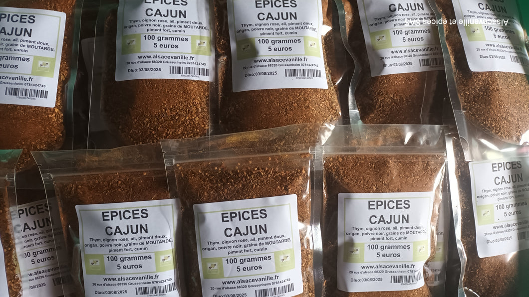 Epices Cajun 100 grammes