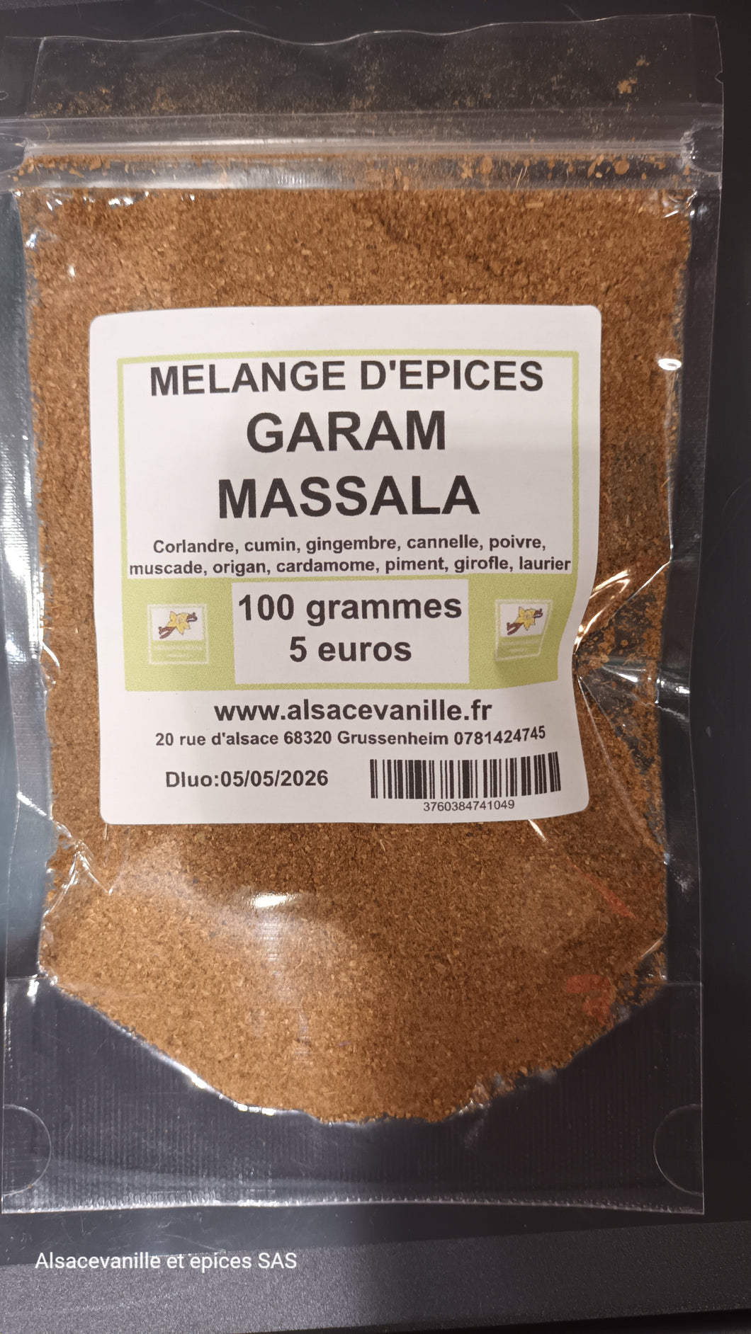 Garam massala 100 grammes