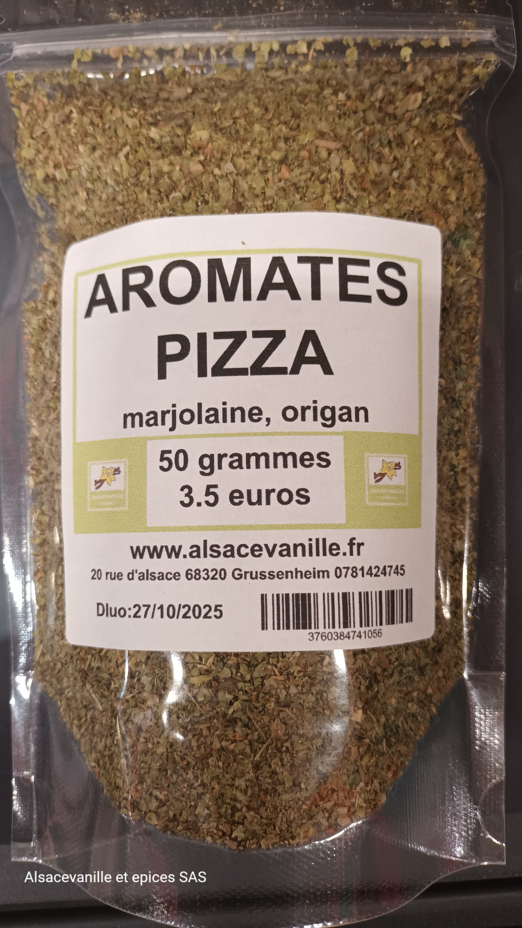 Aromates Pizza 50 grammes