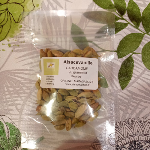 Cardamome 20 grammes - Alsace vanille