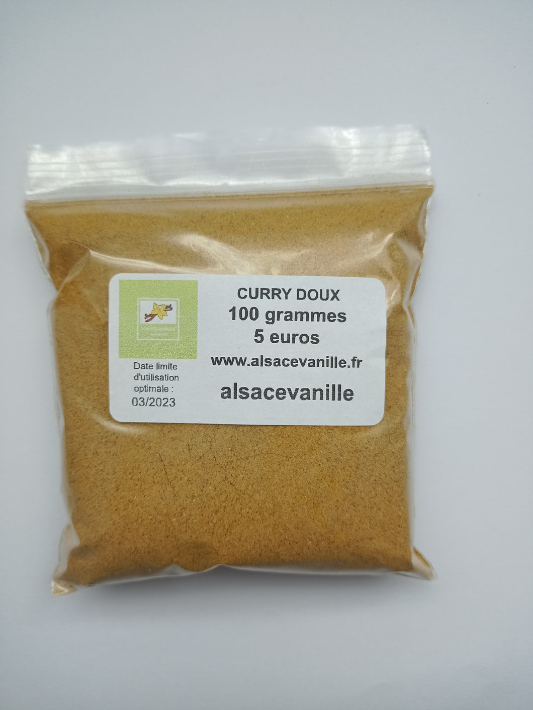 Curry doux 100 grammes