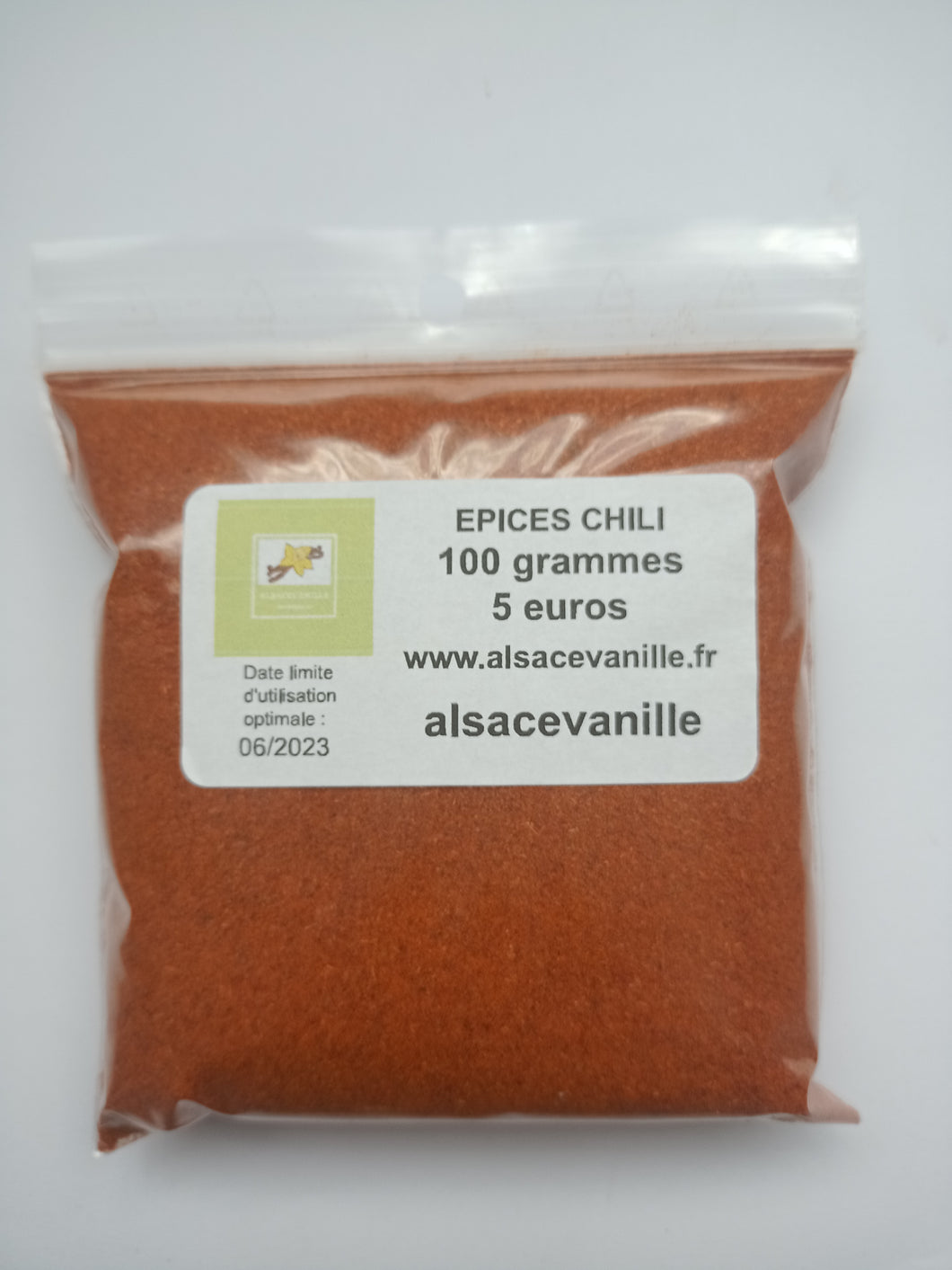 Epices Chili 100 grammes
